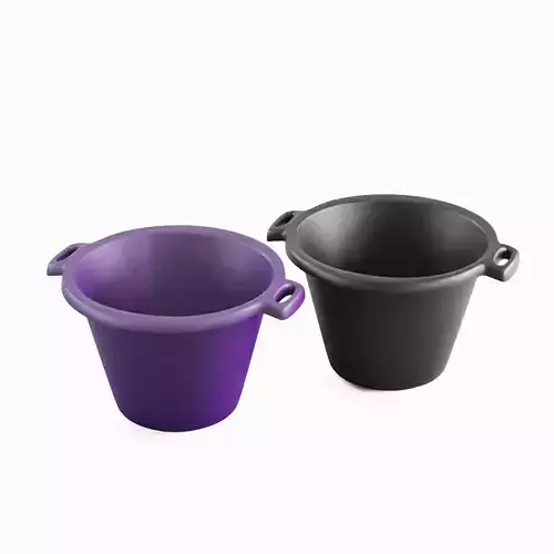 Plastic Basin with Holder 02