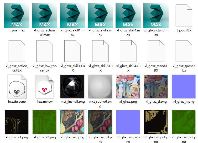 singing girl 3D model_36