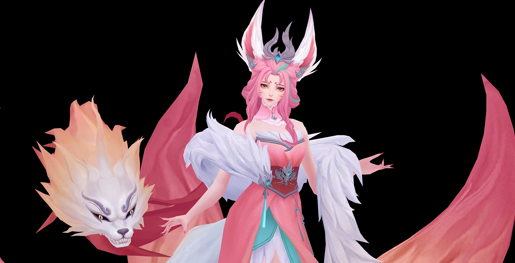 Demon Fox 3D model_37