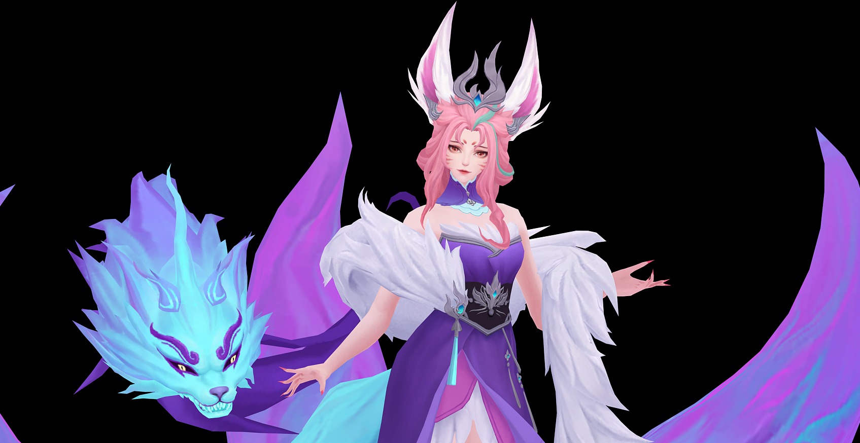 Demon Fox 3D model_36