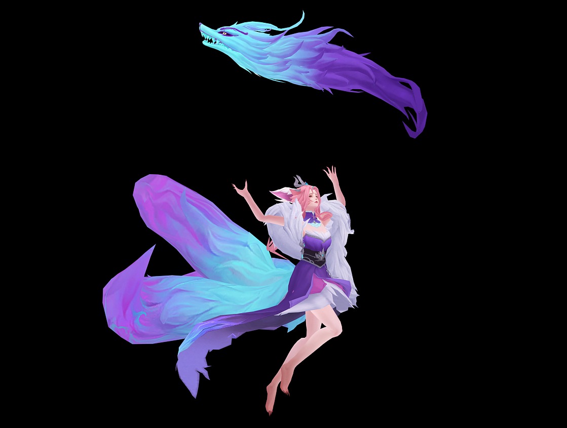 Demon Fox 3D model_30