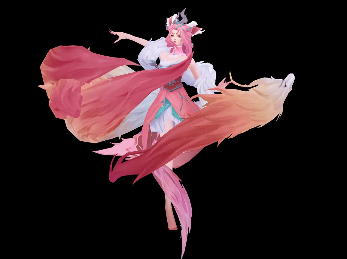 Demon Fox 3D model_34