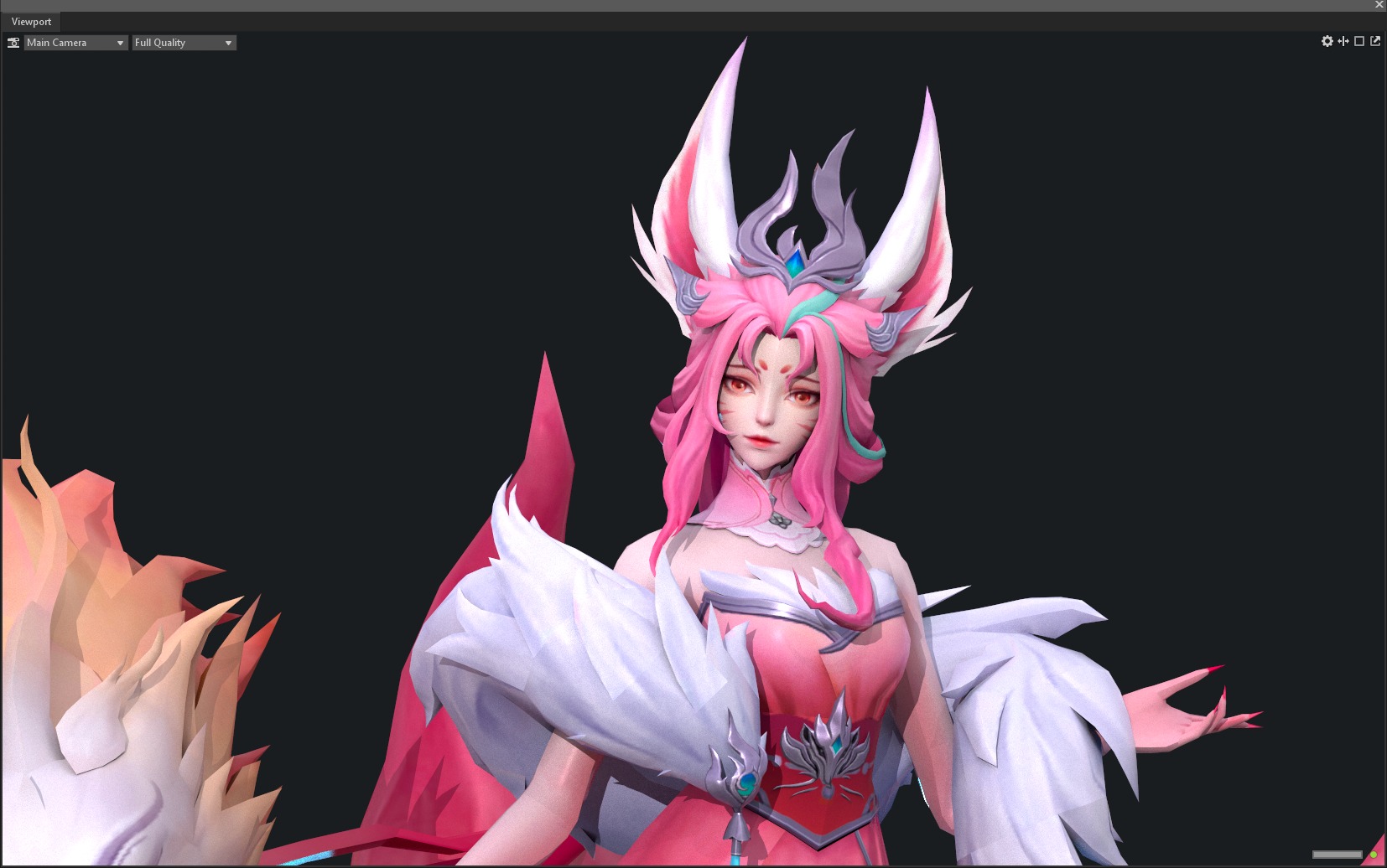 Demon Fox 3D model_46