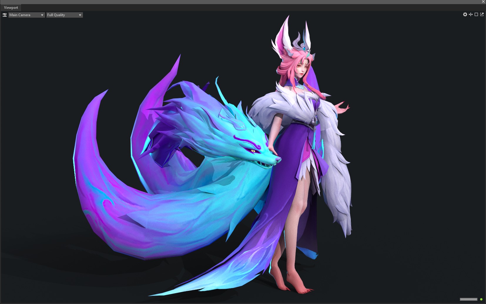 Demon Fox 3D model_39