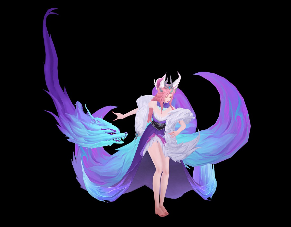 Demon Fox 3D model_31