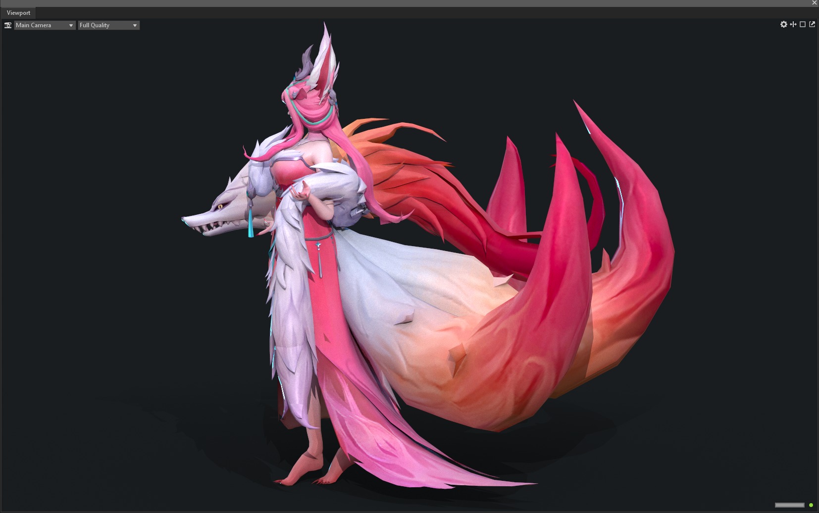 Demon Fox 3D model_42