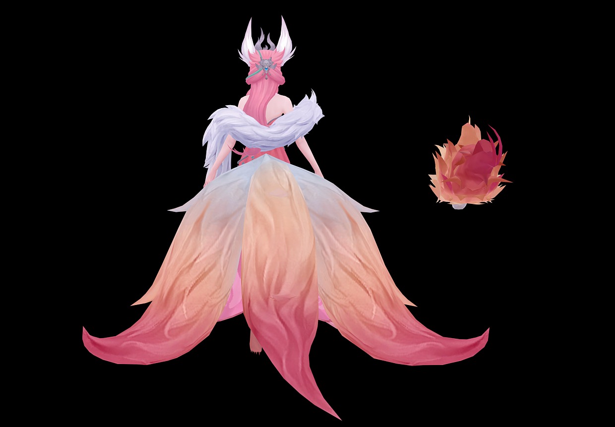 Demon Fox 3D model_16