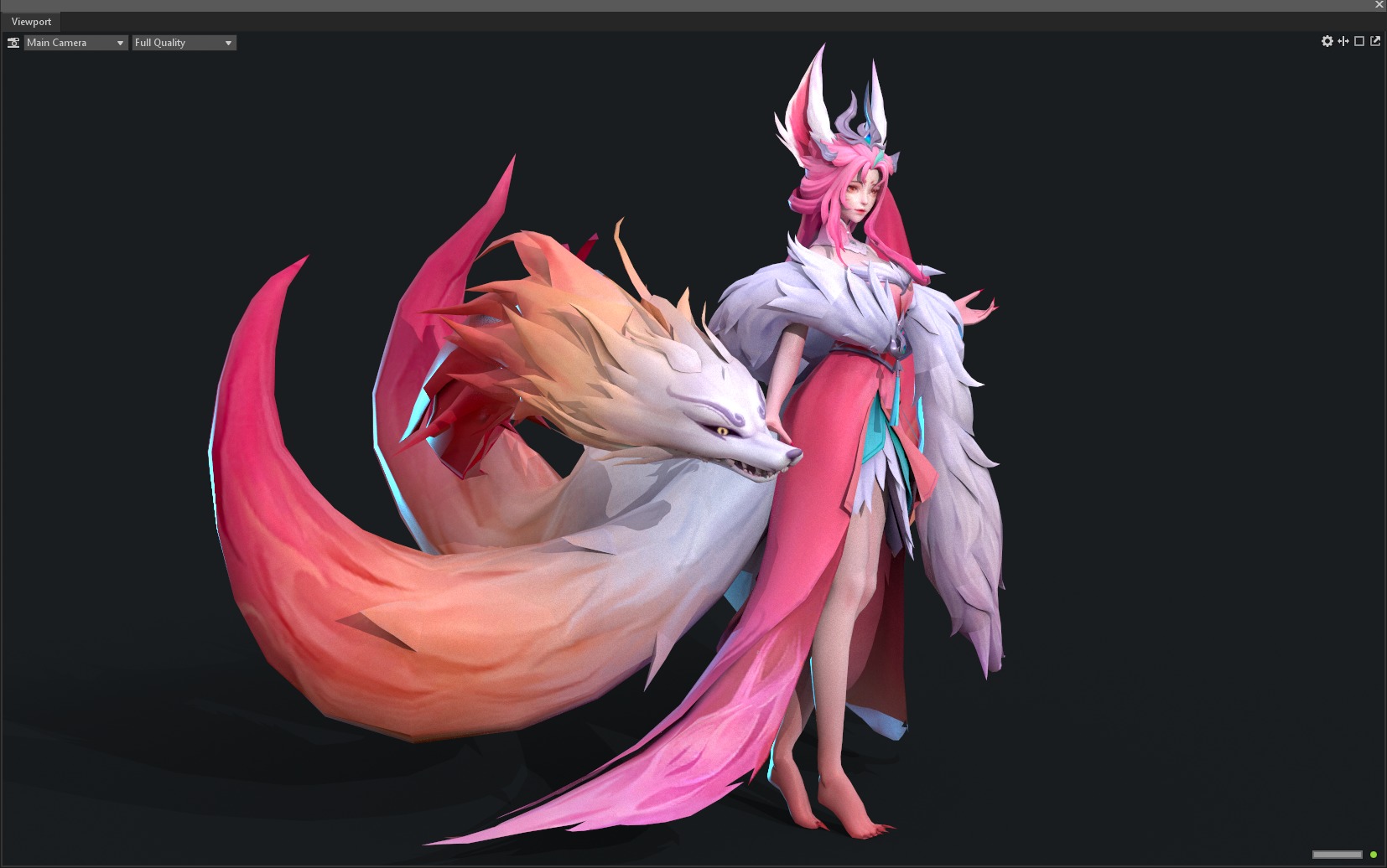 Demon Fox 3D model_38