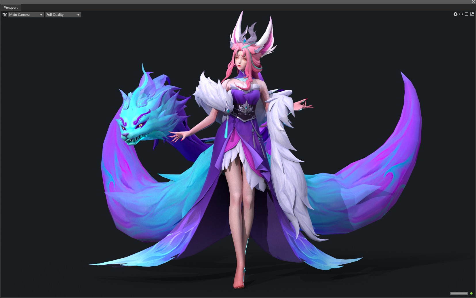 Demon Fox 3D model_44