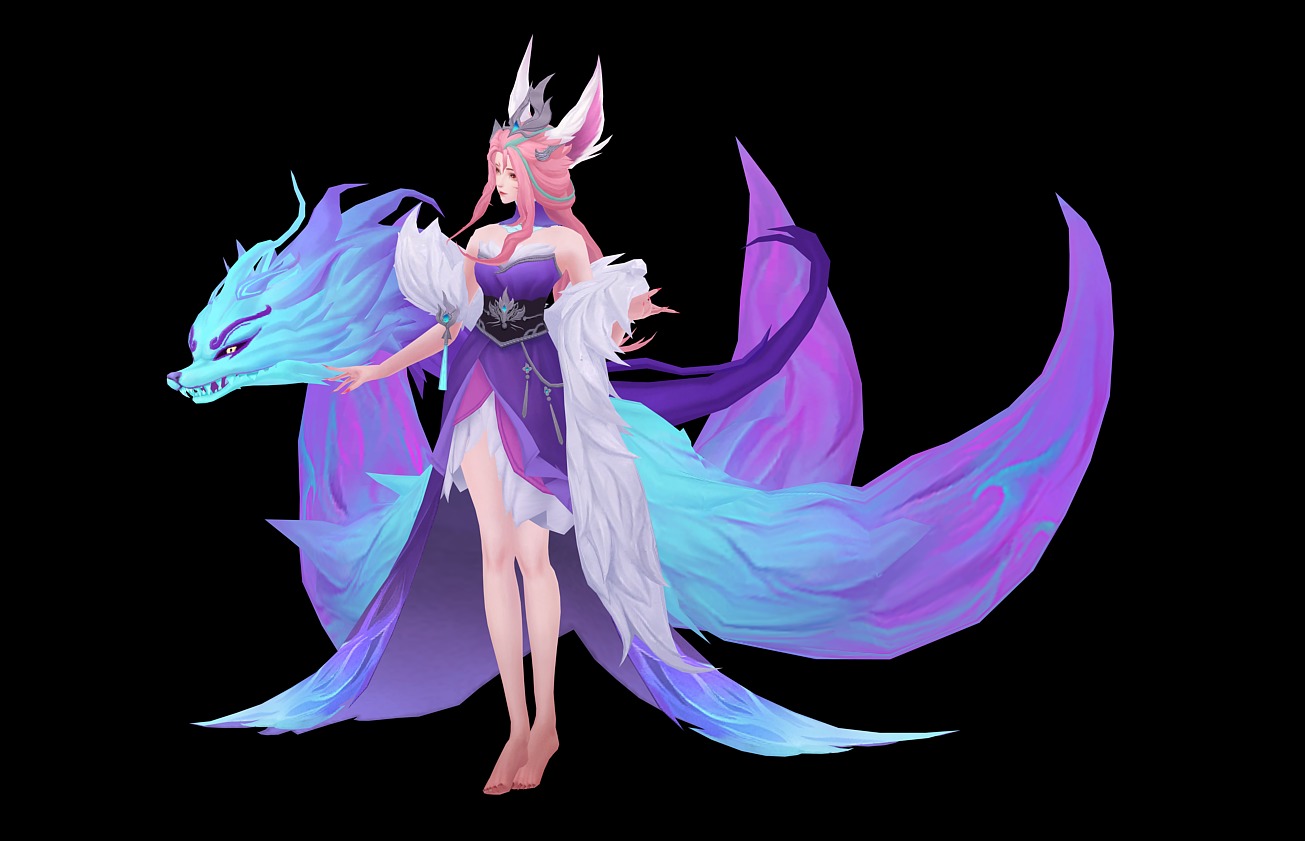 Demon Fox 3D model_27