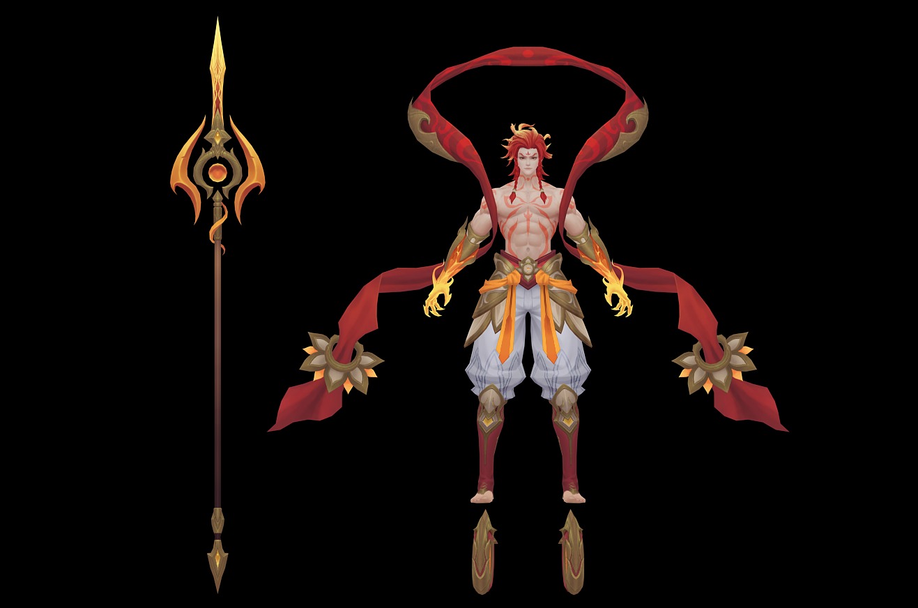 deity 3D model_31