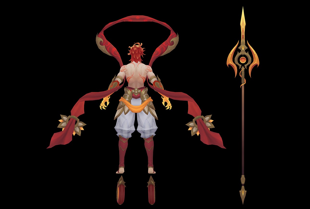deity 3D model_33