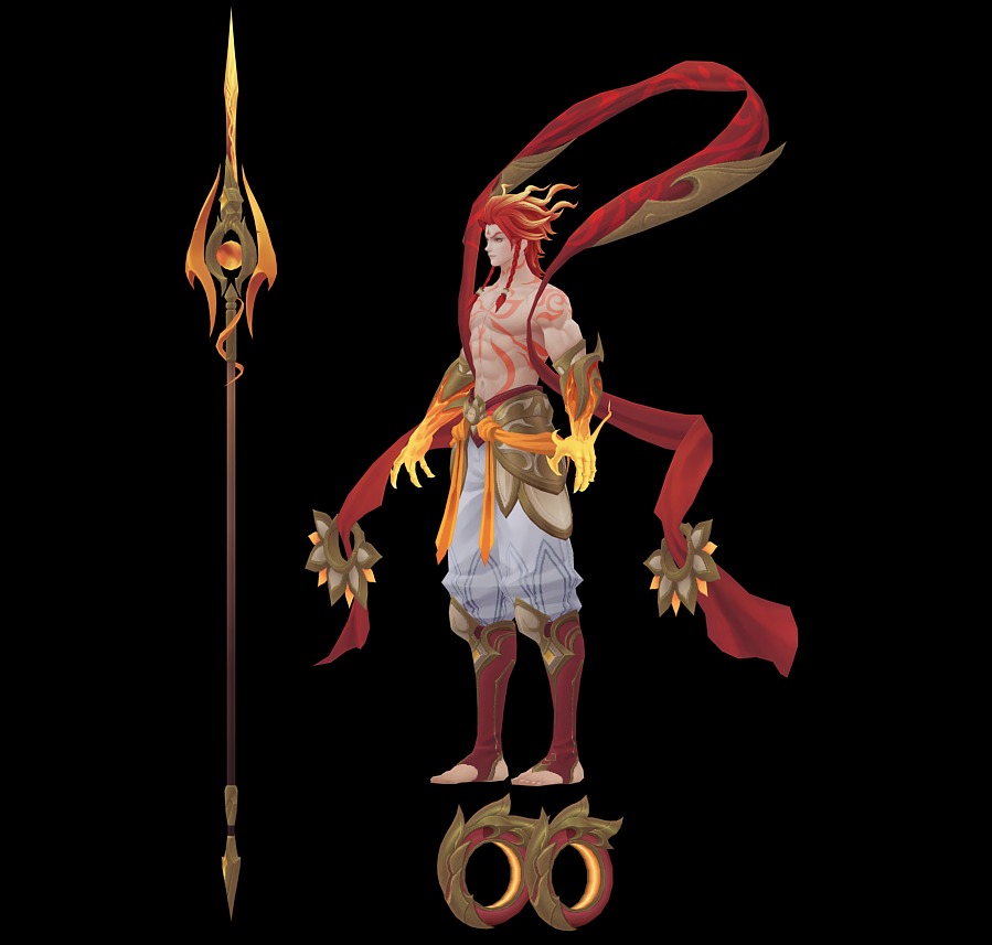 deity 3D model_32
