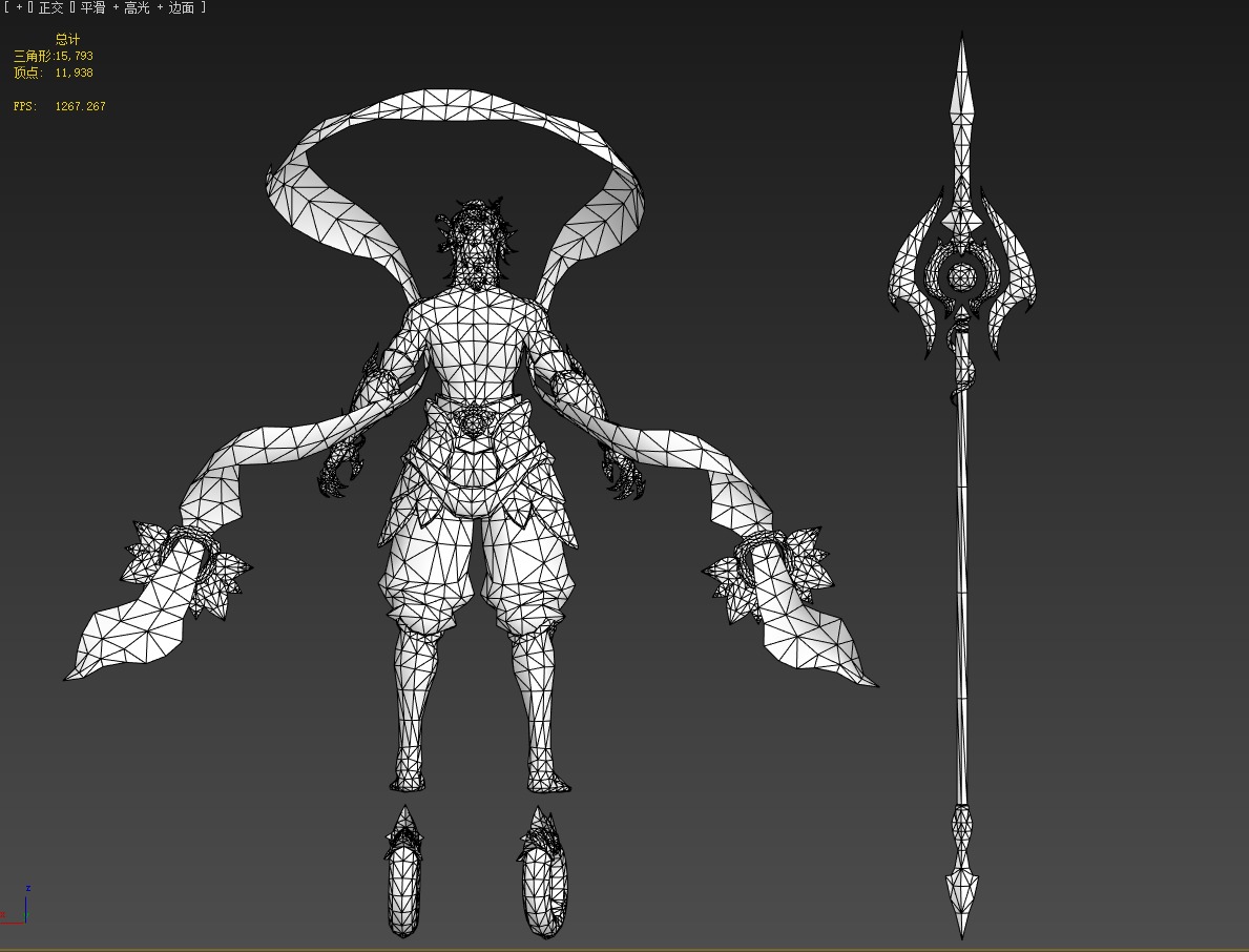 deity 3D model_39
