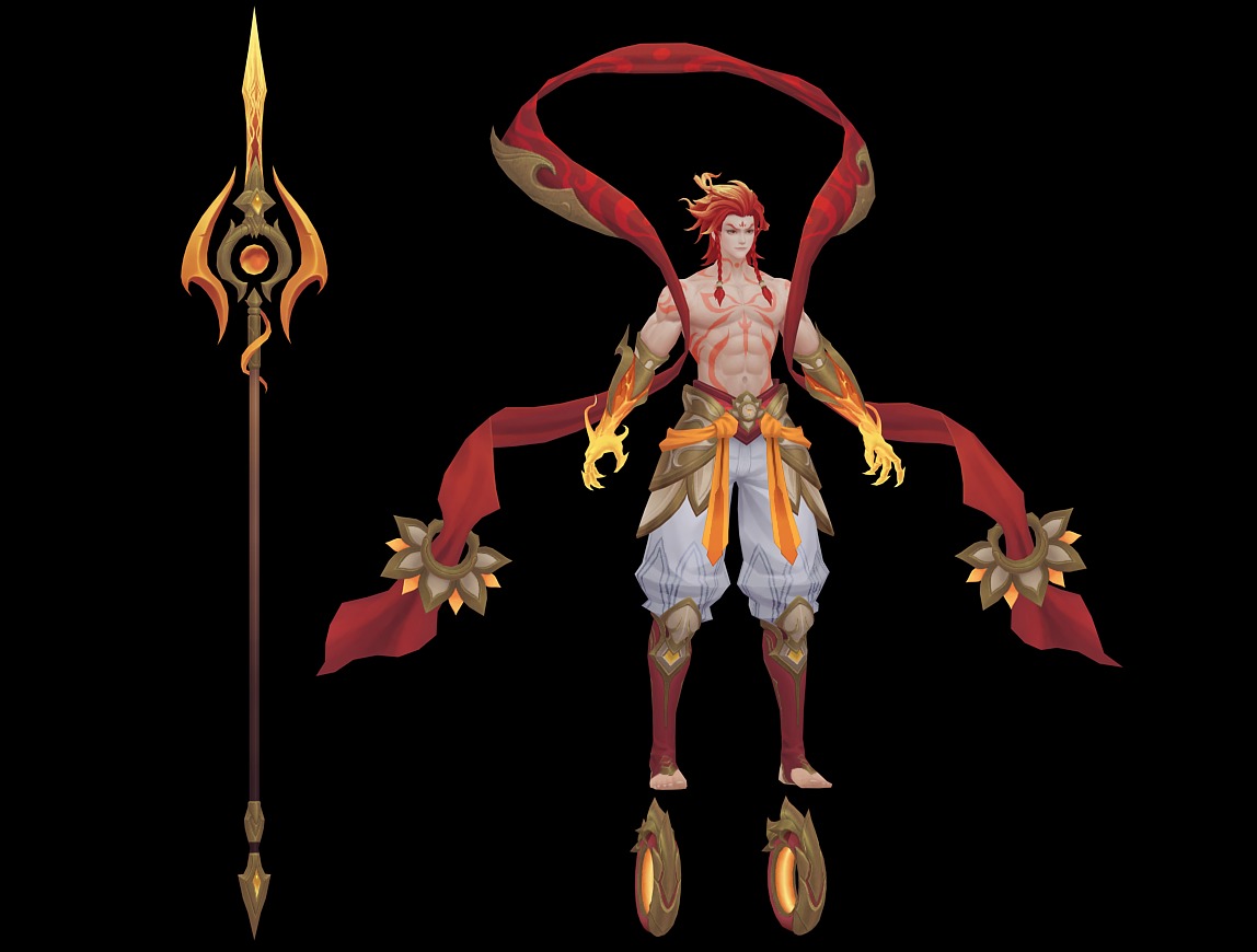 deity 3D model_36