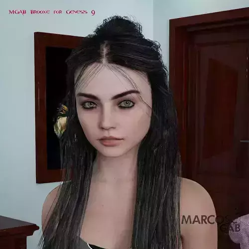 MGAB Brooke for Genesis 9 3D model