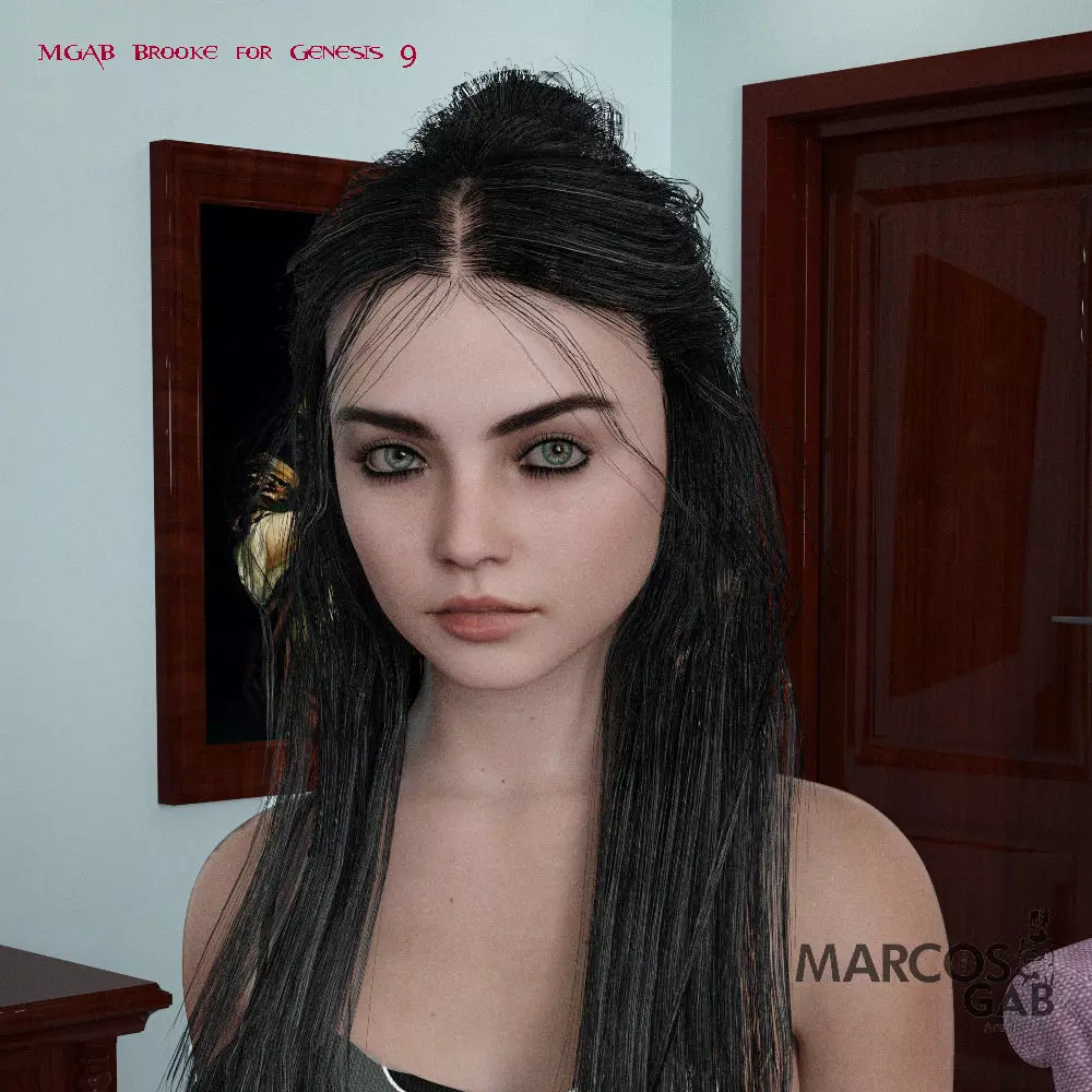 MGAB Brooke for Genesis 9 3D model_0