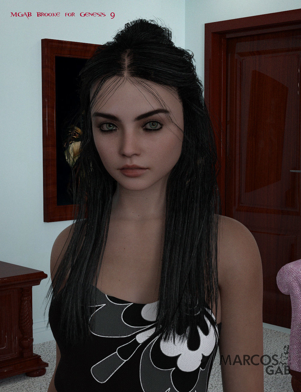 MGAB Brooke for Genesis 9 3D model_9