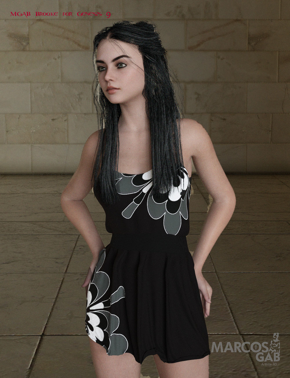 MGAB Brooke for Genesis 9 3D model_13