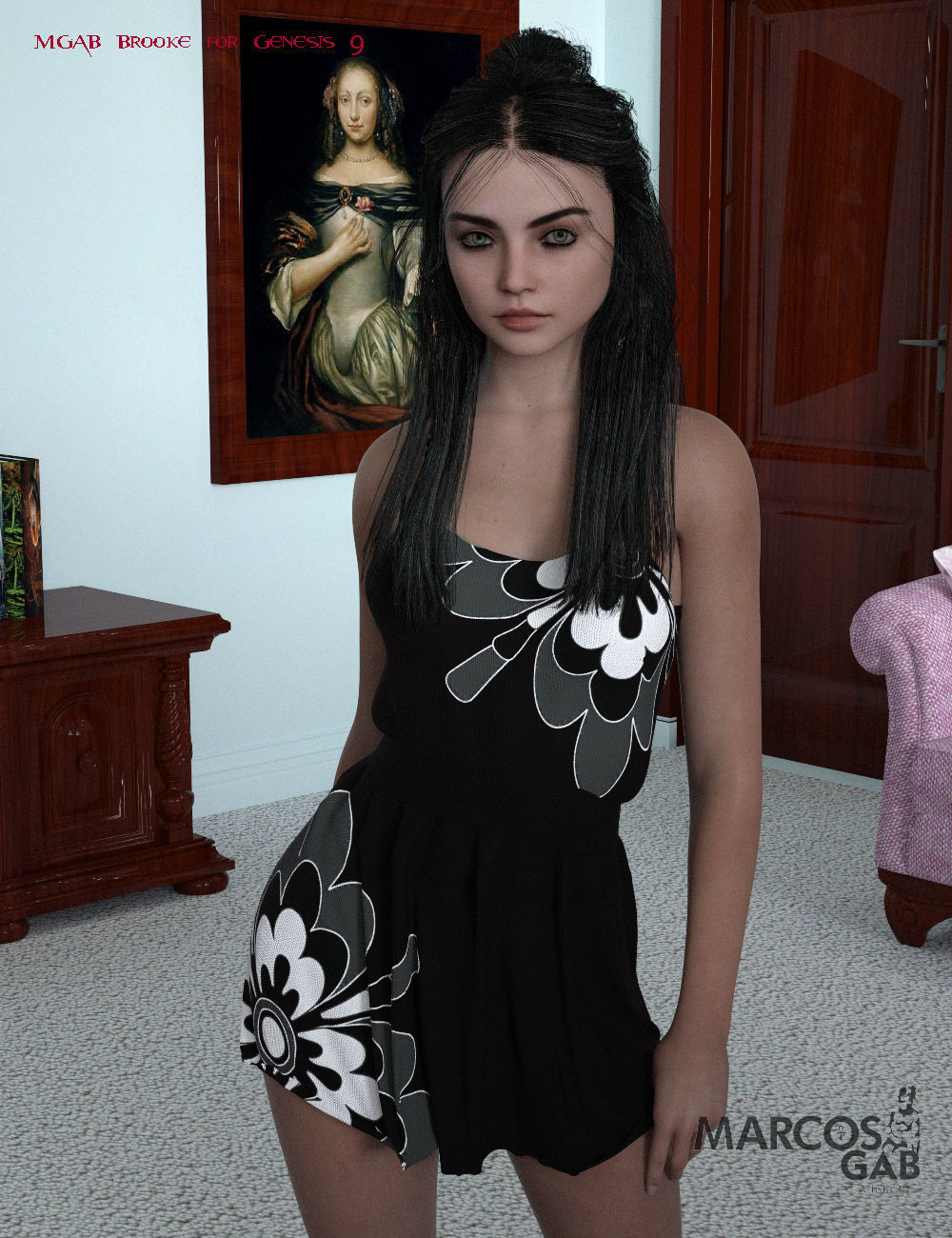 MGAB Brooke for Genesis 9 3D model_3