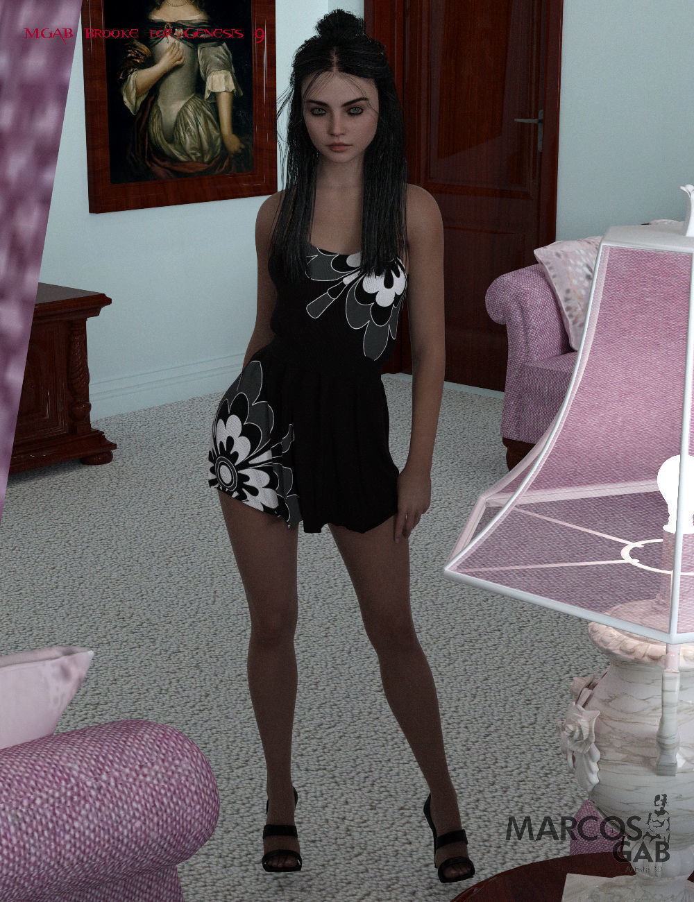 MGAB Brooke for Genesis 9 3D model_7