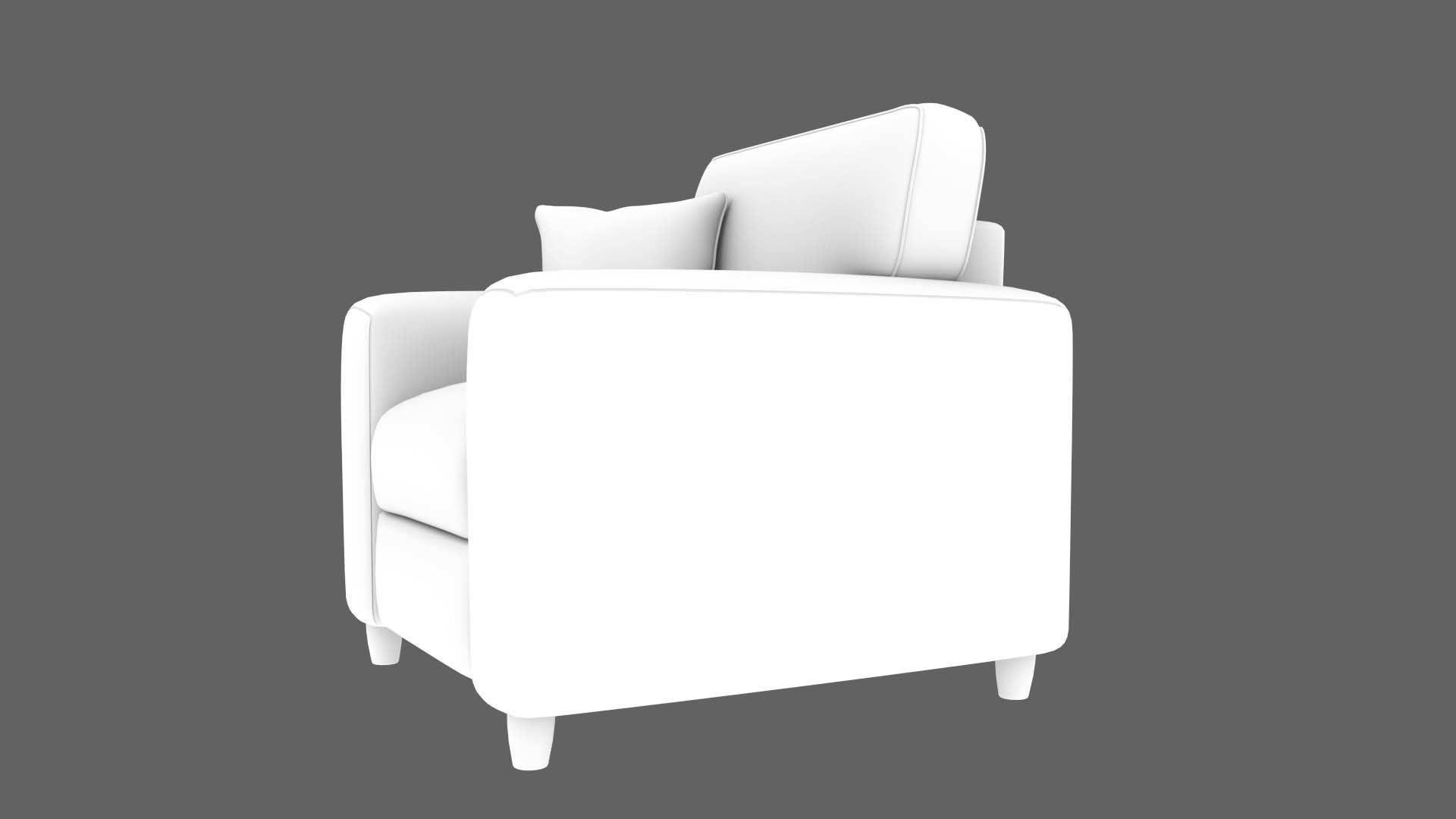 Fabric Sofa 3D model_21
