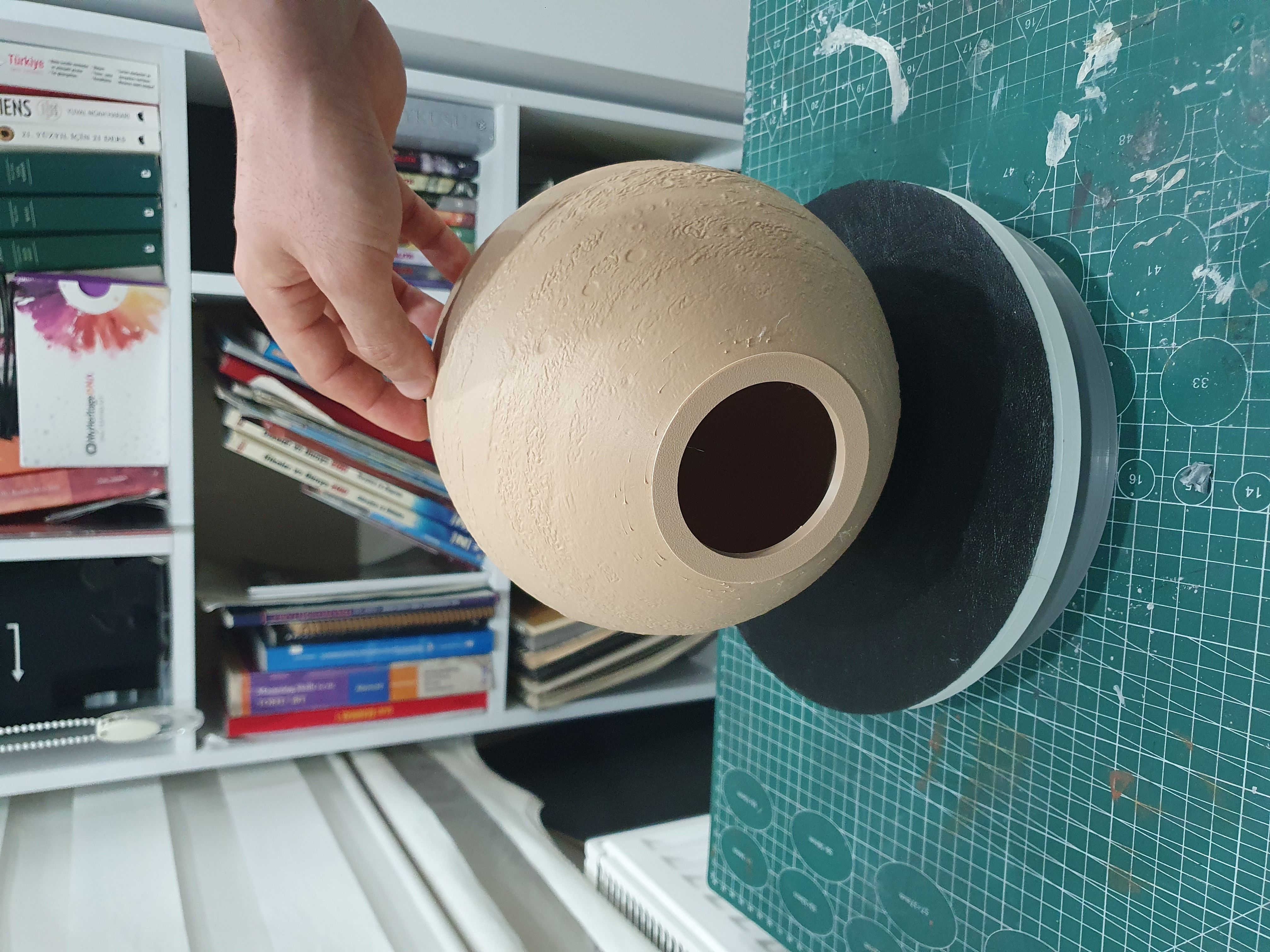 Planet Lamp -- Jupiter -- 3D Printable Night Light 3D print model_4