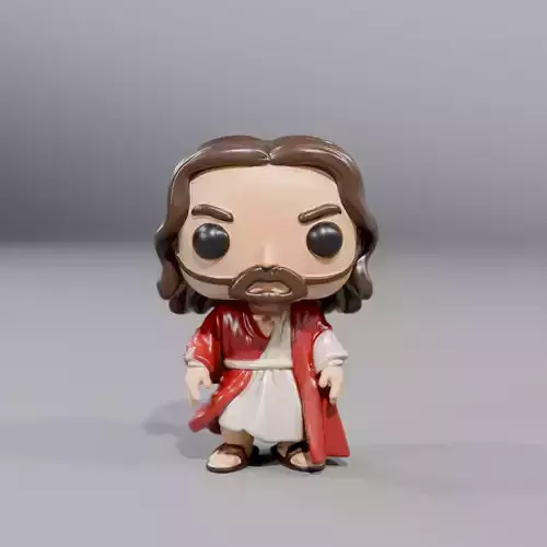 jesus funko 3D model jesus funko 3D model