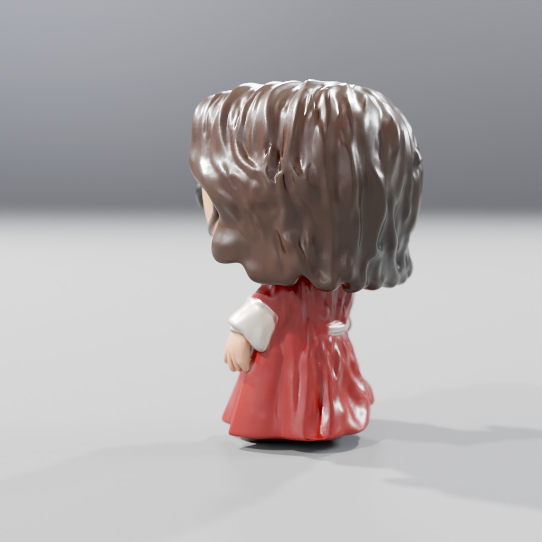 jesus funko 3D model_2