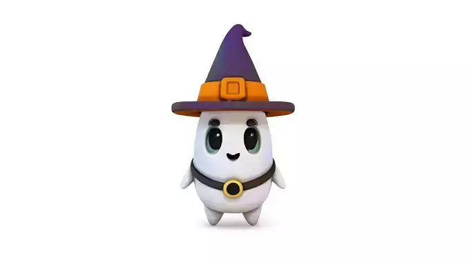 Ghost with Hat