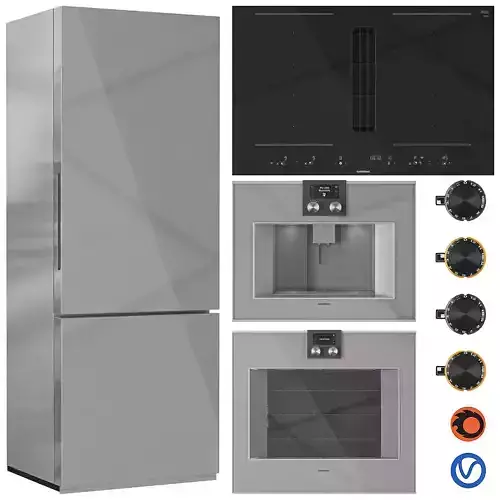 Gaggenau Appliance Collection Set 01 3D model