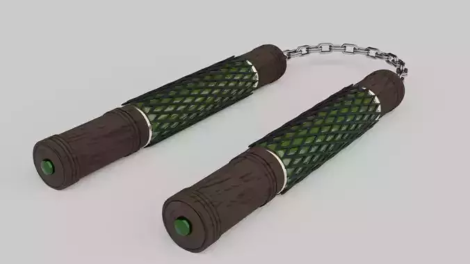 Nunchucks 3D model