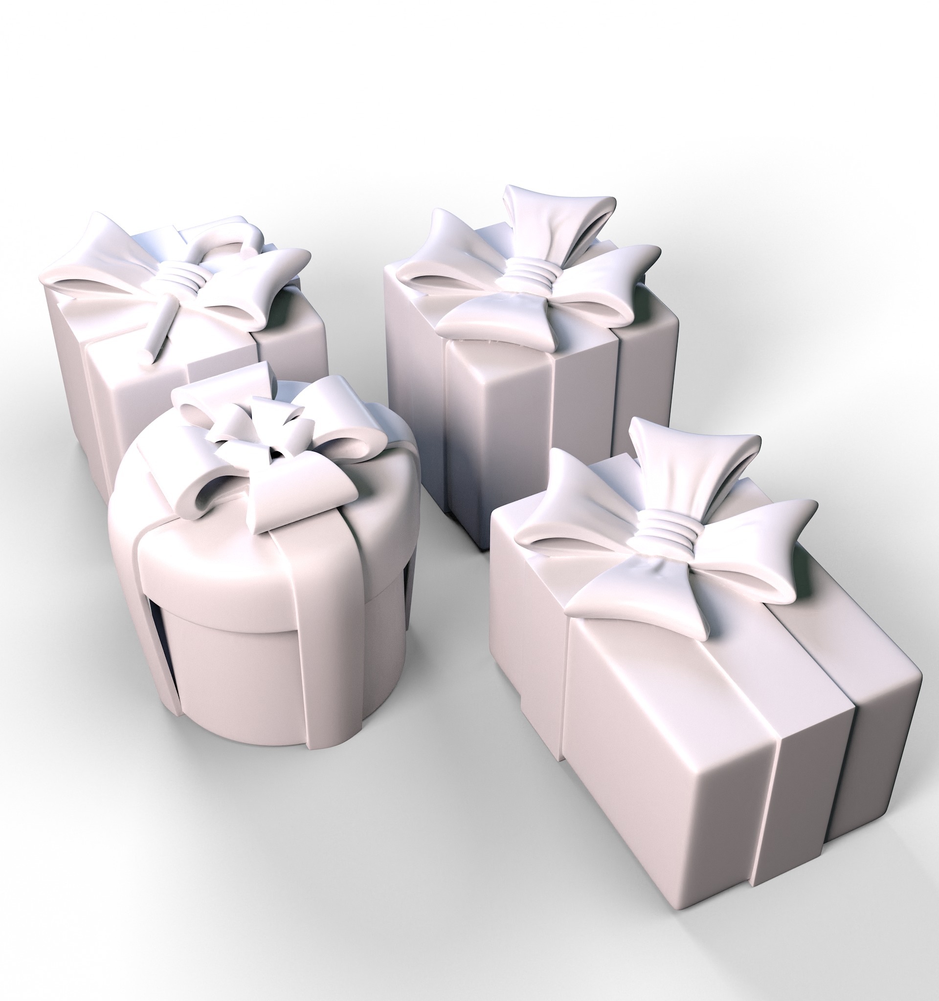 Christmas gifts 3D print model_5