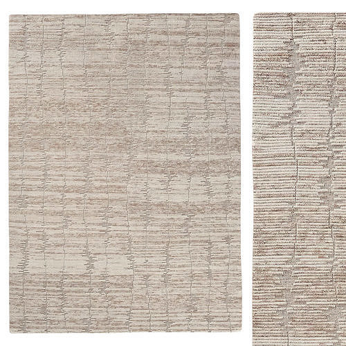 Manu Wool Rug 3D model