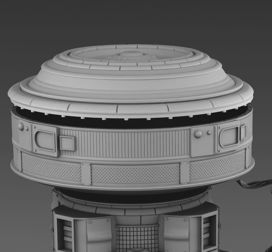 Martian Base 3D print model_14