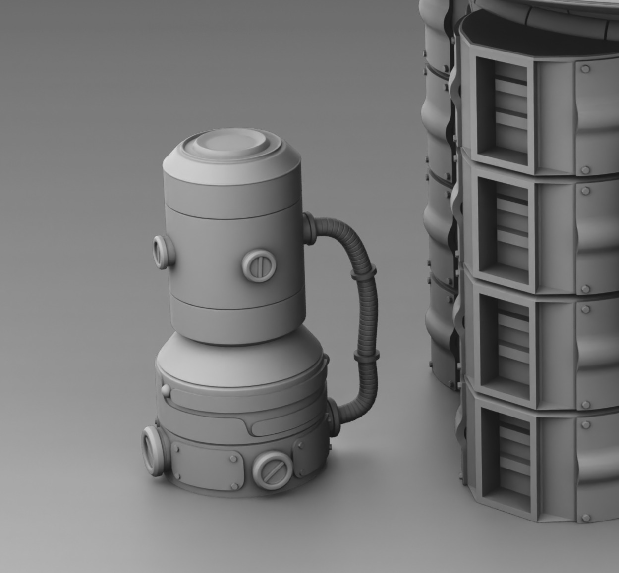 Martian Base 3D print model_19
