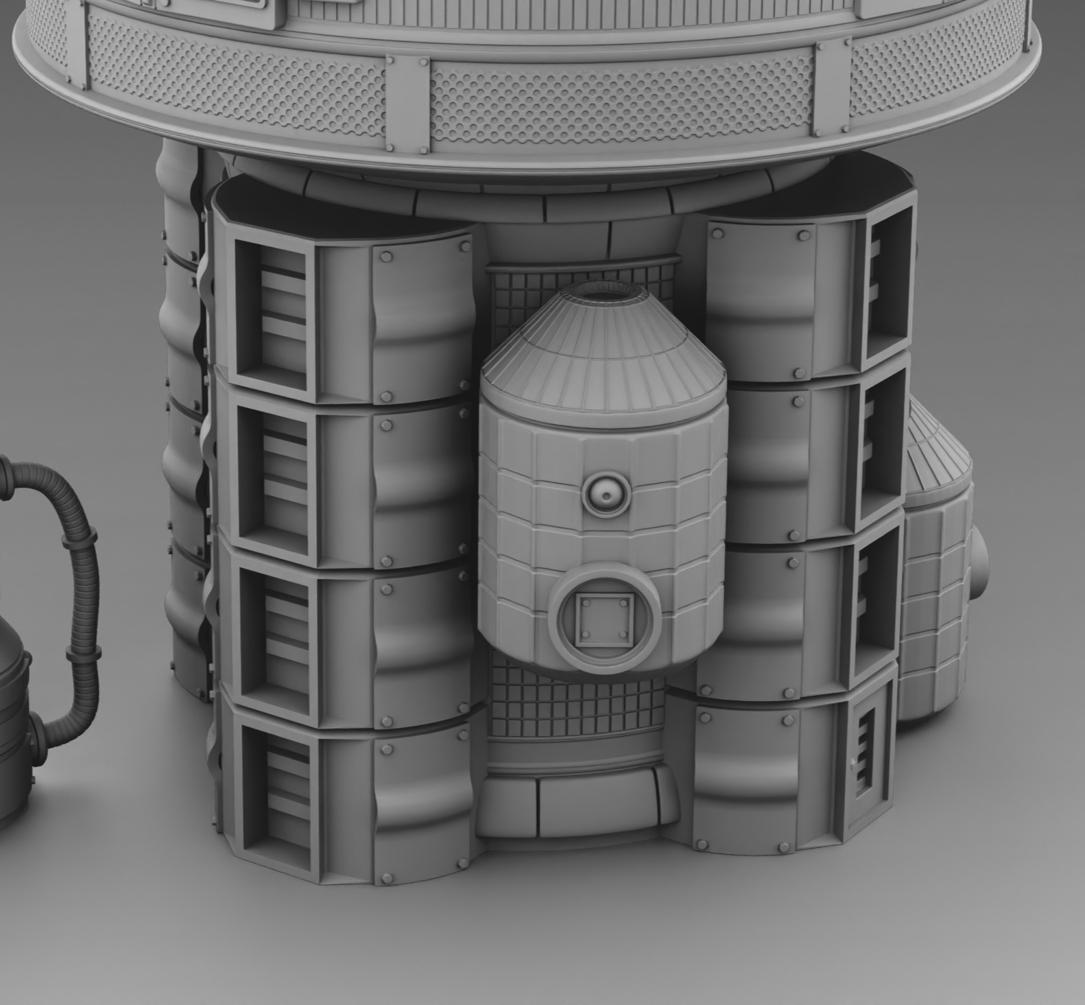 Martian Base 3D print model_18