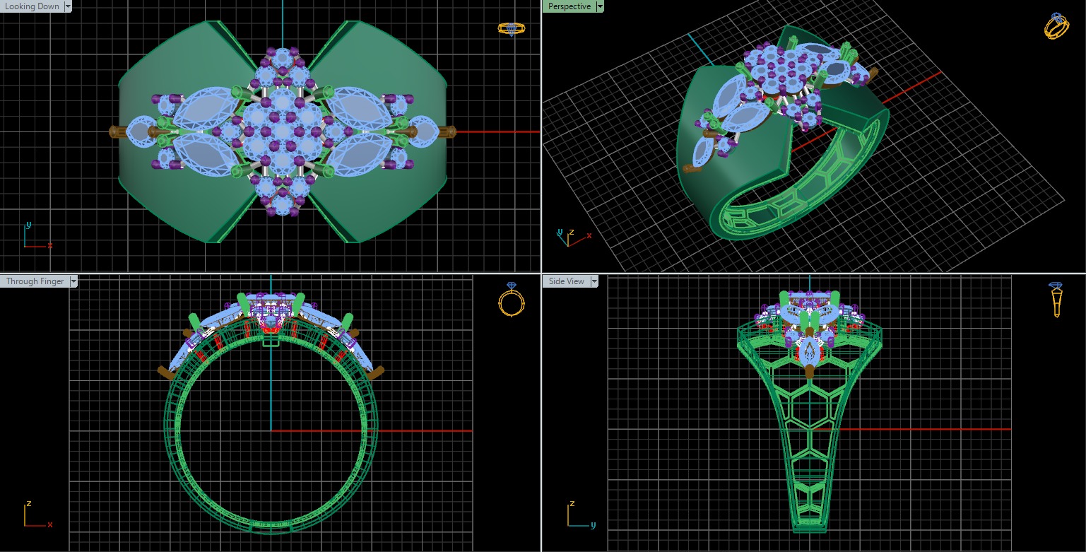 jewelry ring 177 3D print model_1