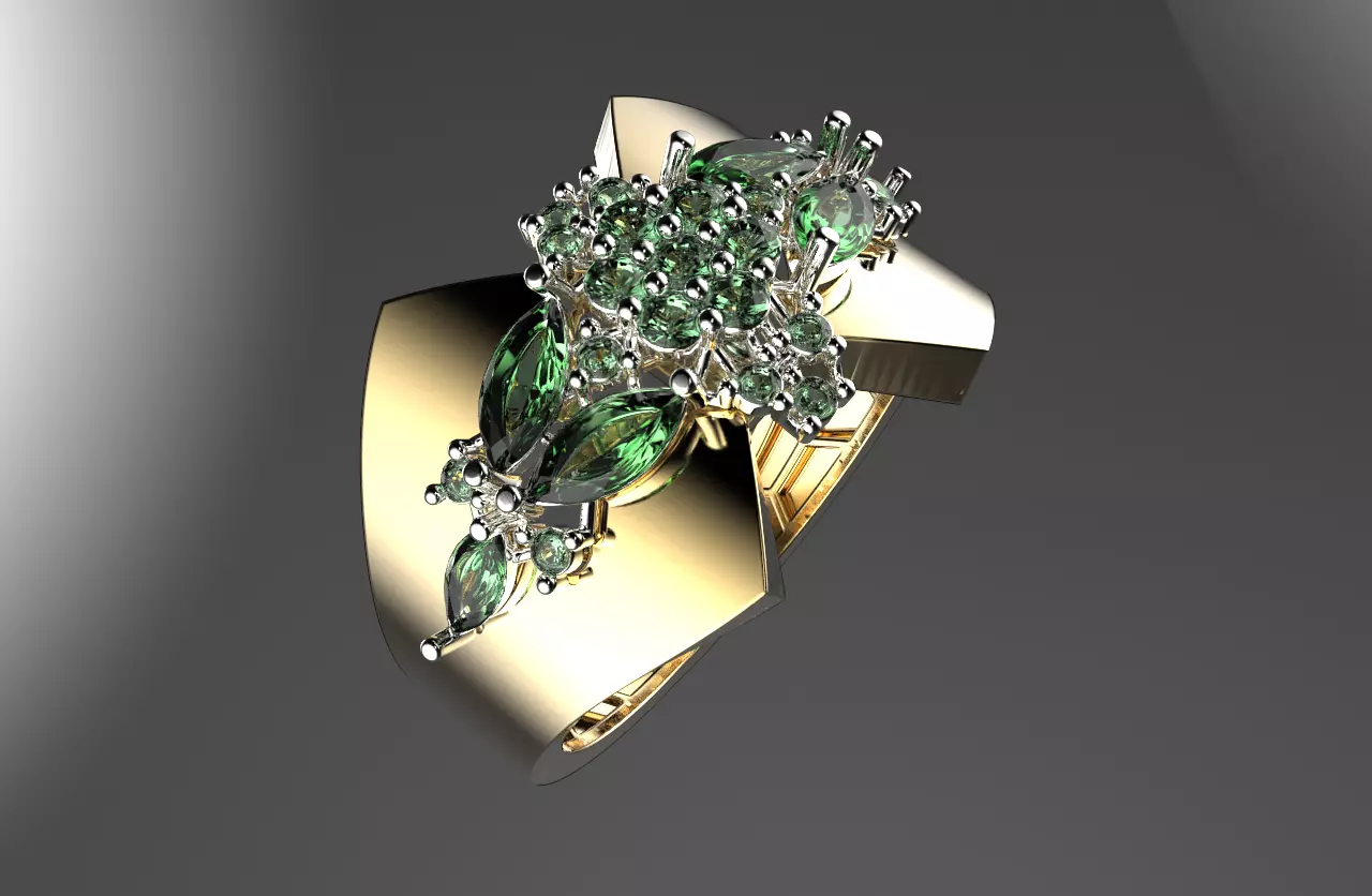 jewelry ring 177 3D print model_0