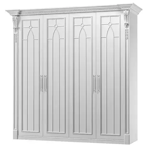 blk wood classcial wardrobe art 101