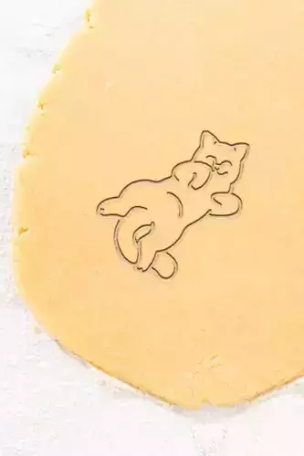 Kitty Roll Cookie Cutter - Biscuit Cutter