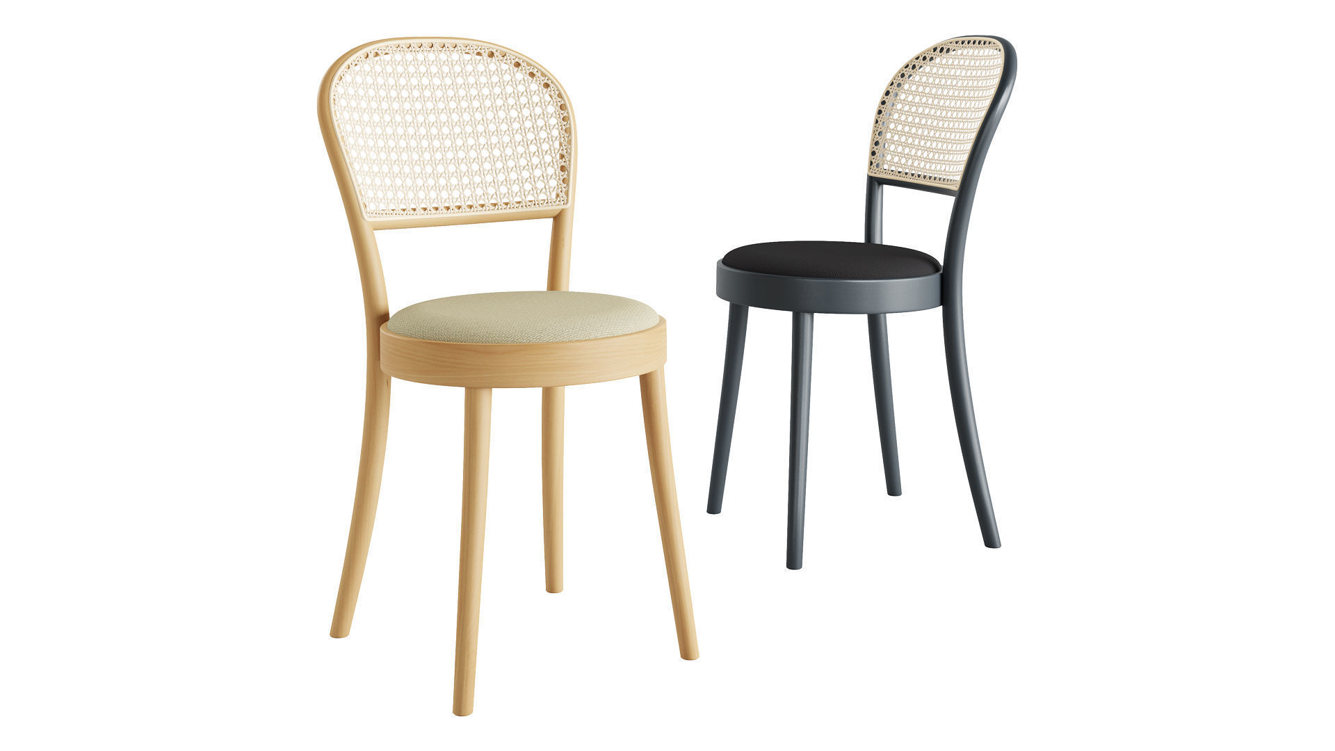 314 Chair by TON 3D model_11