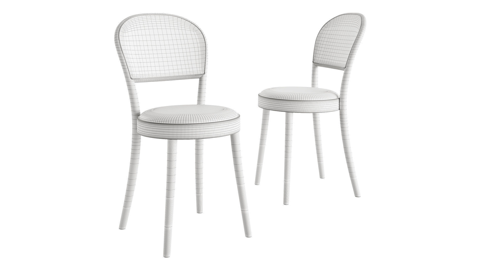 314 Chair by TON 3D model_12