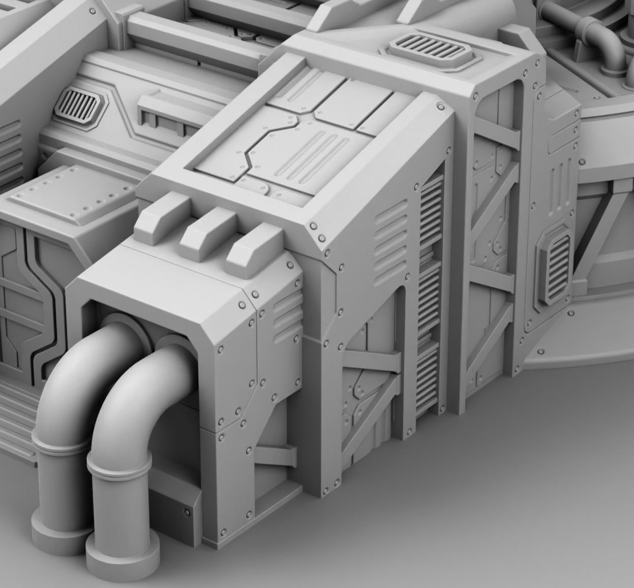 Martian oxygen generation 3D print model_4