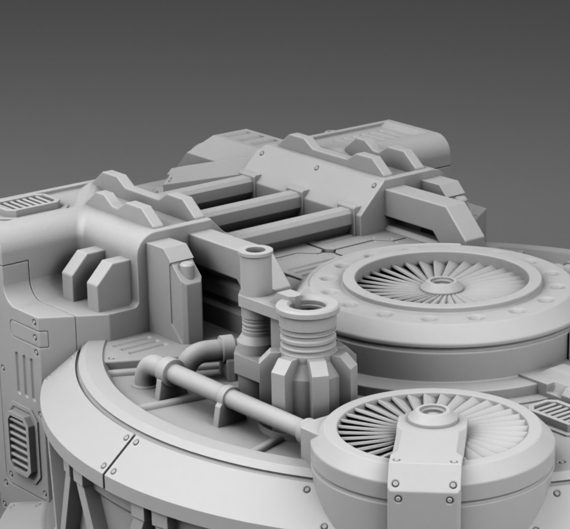 Martian oxygen generation 3D print model_11