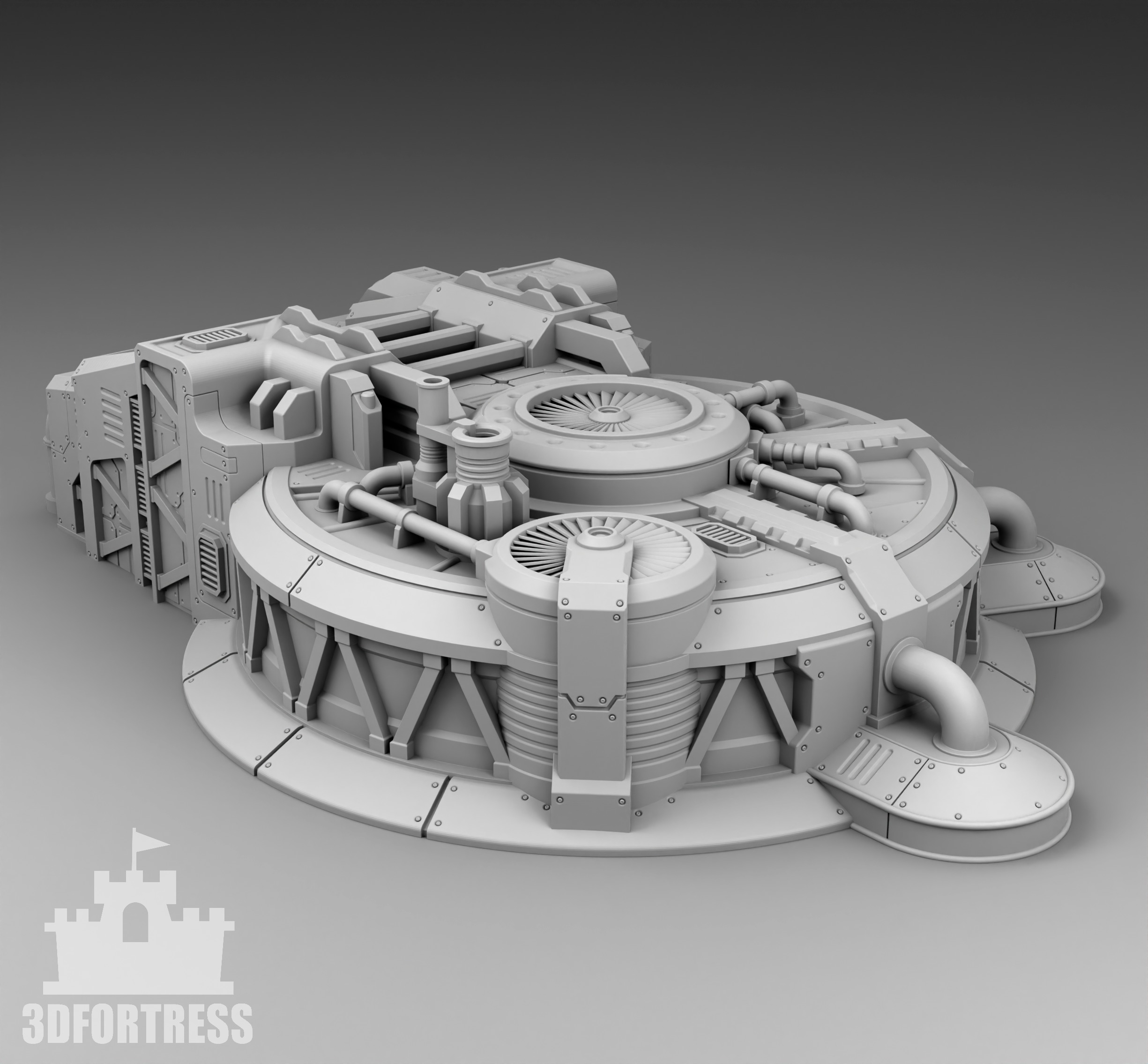 Martian oxygen generation 3D print model_2