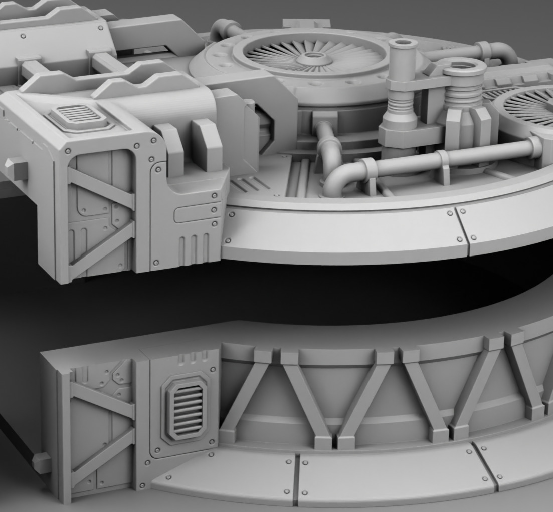 Martian oxygen generation 3D print model_15