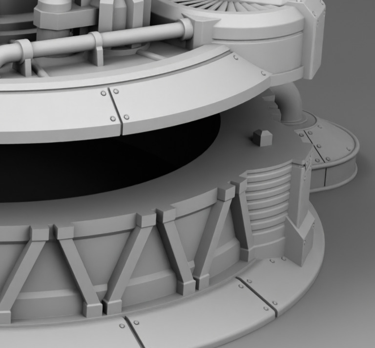 Martian oxygen generation 3D print model_14