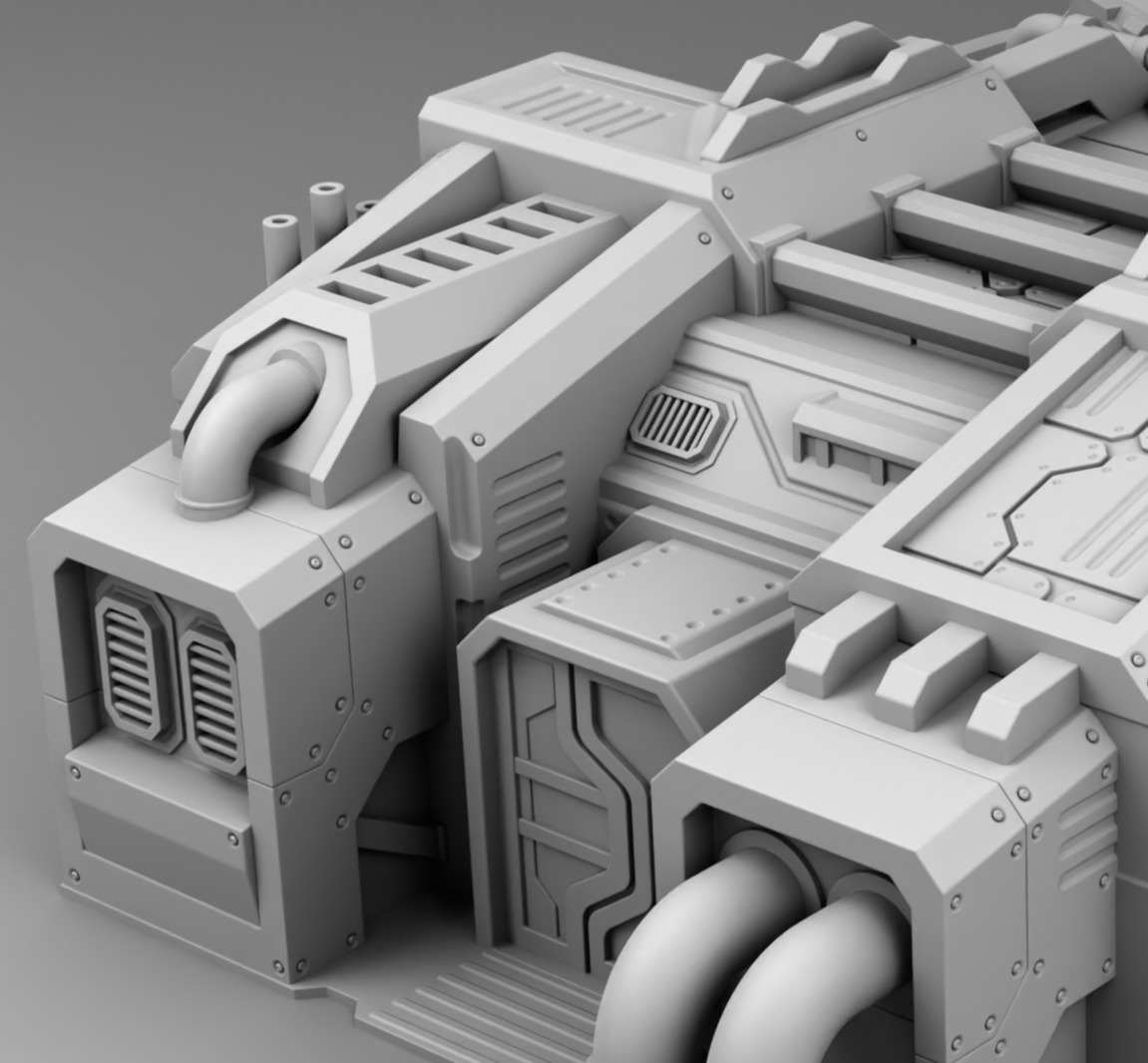 Martian oxygen generation 3D print model_5