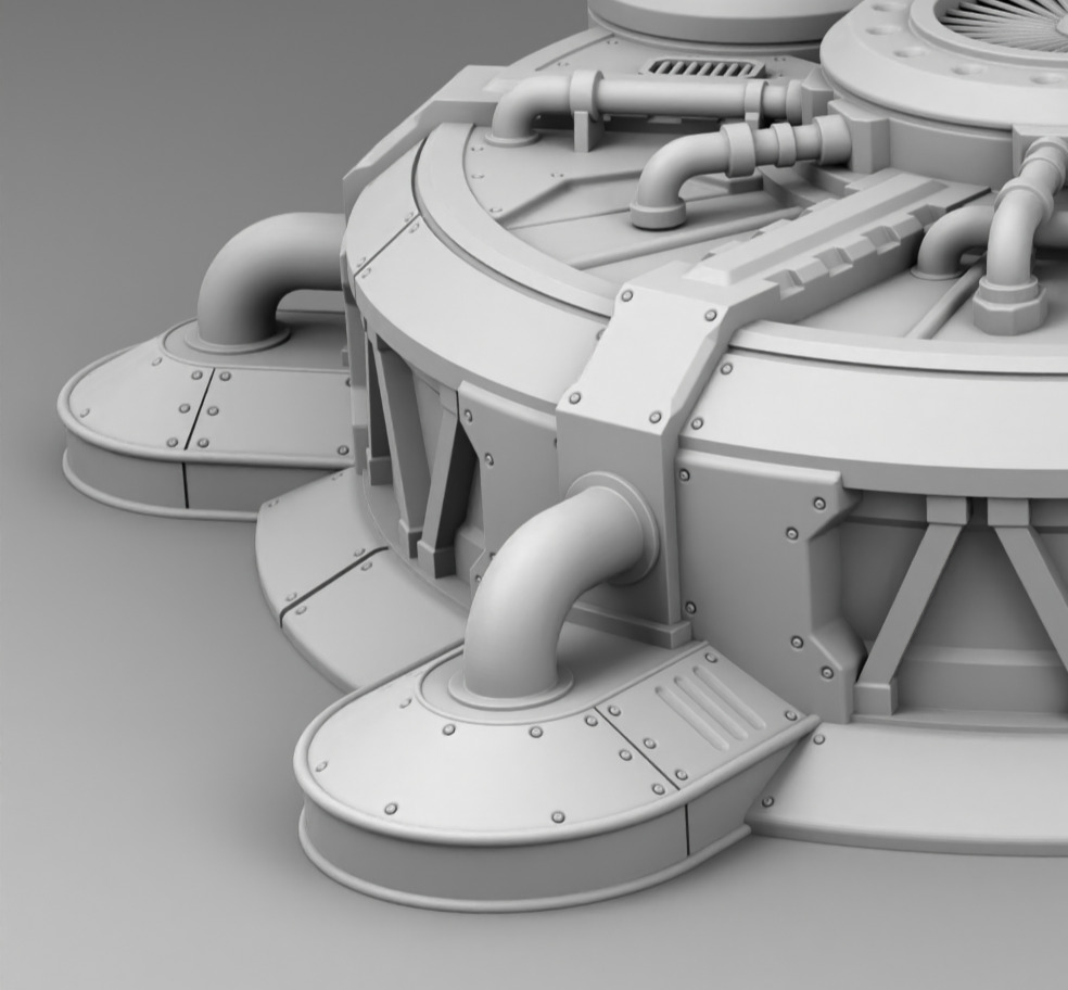 Martian oxygen generation 3D print model_9